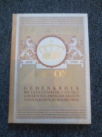Gedenkboek gouden regeringsjubileum Wilhelmina - 1948