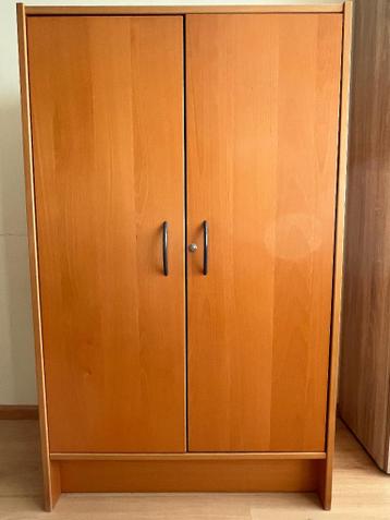 Ikea Effektiv (?) archiefkast met deurtjes beuken