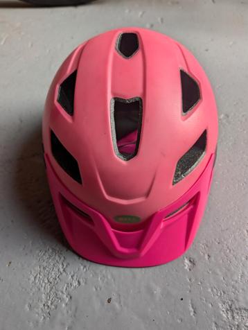 Roze meisjes fietshelm Bell Sidetrack 50-57cm