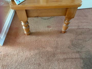 Grenen tafeltje - massief hout