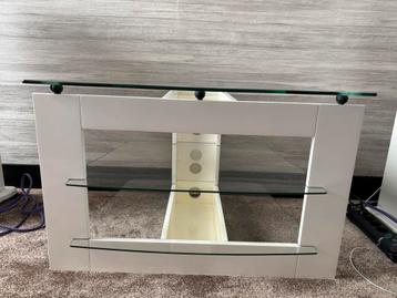 Loewe TV-meubel hout/glas