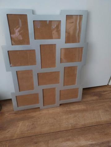 Mooie fotolijst voor 10 foto's - Zilverkleurig