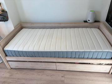 Life time bed eenpersoons met 2 grote lades