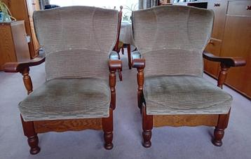 Mooie velvet stoelen