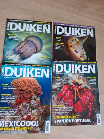 4 x Duiken tijdschrift gratis