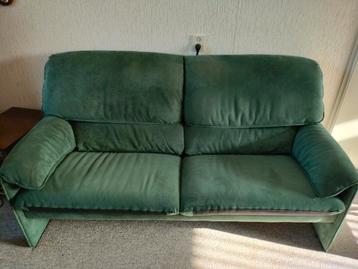 Leolux Bora Beta 3-zitsbank - Groen, 180 cm breed