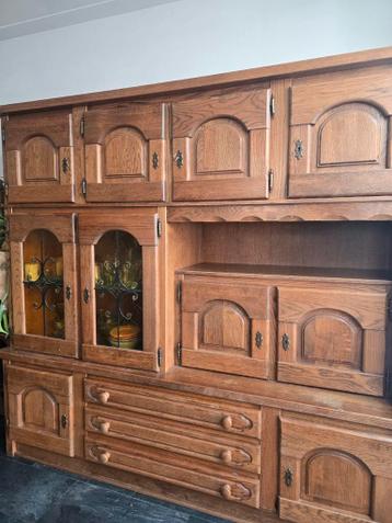 GRATIS Massief Eikenhouten Kast - 197x187x56 cm