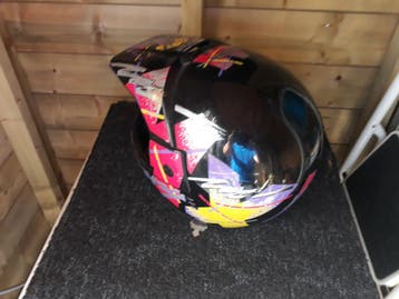 SCOOTERHELM NOLAN LAZER-GEBRUIKT-M 56-58-GRATIS OPHALEN