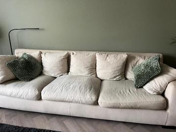 ruime zitbank voor 4 personen GRATIS afhalen op 25 maart