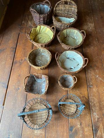 DIV rieten mandjes gratis ophalen