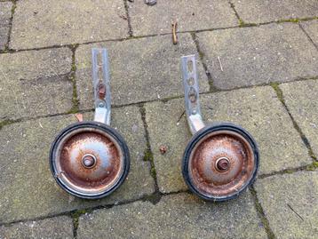 Oude zijwieltjes, doen het nog wel