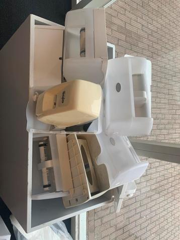 Hygiene dispensers (papier, zeep, toiletrol)