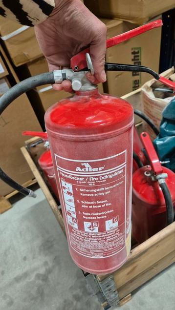 Gratis afhalen Adler Brandblusser 6 kg ABC-poeder