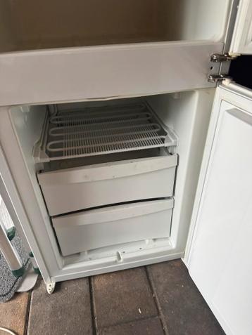 Gratis Grote Koelkast en vriezer in 1 - Oud maar functioneel