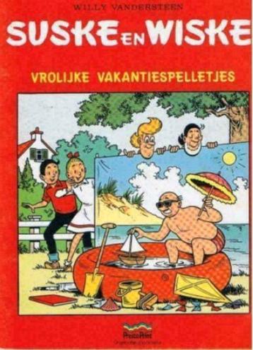 suske en wiske vrolijke vakantiespelletjes presto print,VAKA