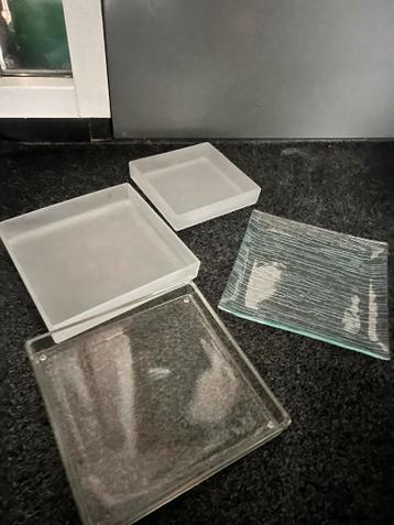 Glazen Onderschalen voor Planten - Diverse Vormen