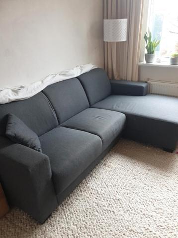 Hoek bank 3 zits antraciet