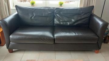 Koloniaal leren bank