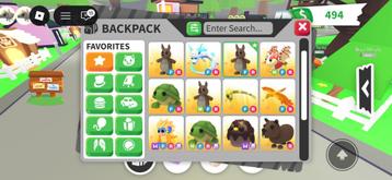 Adopt me pets te koop(kijk omschrijving)