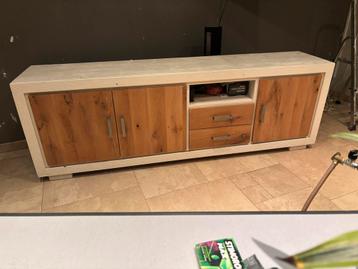 Massieve houten tv-kast - dressoir.