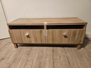 (TV)-kast met 2 lades