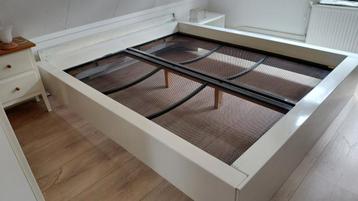 Ledikant met spiraalbodem - Wit