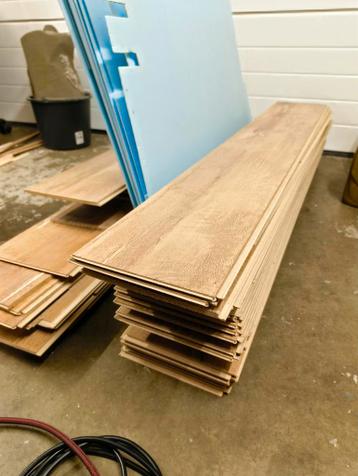 Laminaat ca. 11m² - Zo goed als nieuw