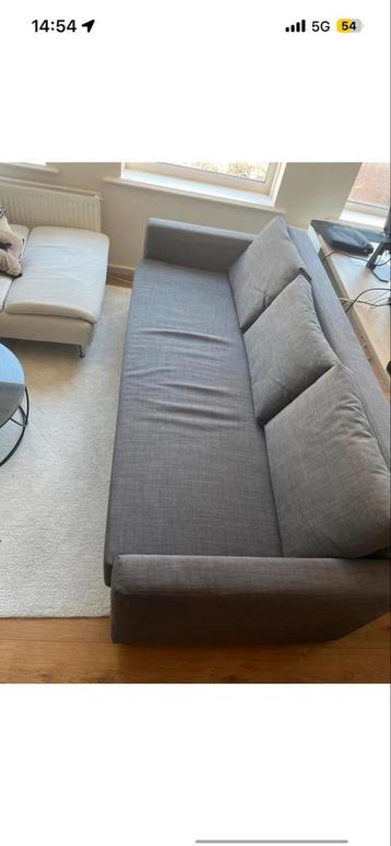IKEA FRIHETEN 3-zits slaapbank, Skiftebo donkergrijs