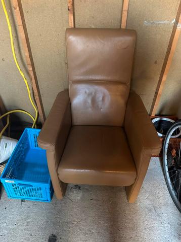 Lederen stoel - GRATIS op te halen