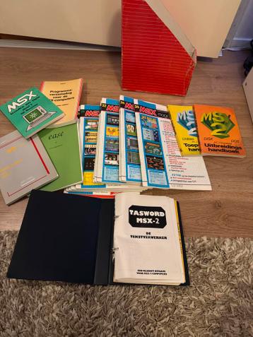 Diverse Philips MSX lectuur - Gratis af te halen