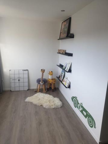 4x IKEA Schilderijplanken Zwart - Lang Model