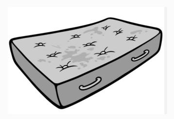 Gratis oud matras 120x190 ophalen in Zwolle (BeterBed Actie)