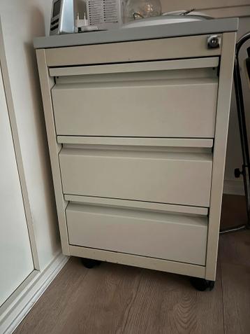 Bureau lade blokje met wieltjes