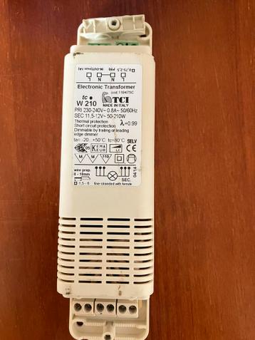 Elektronische transformator voor halogeenlamp