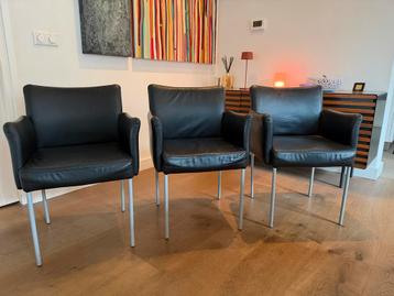 3 designer eetkamerstoelen