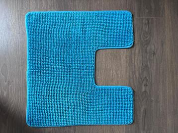 WC Mat van ikea in lichtblauw