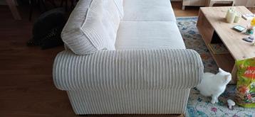 Grote tweezitter en fauteuil met wasbare hoezen