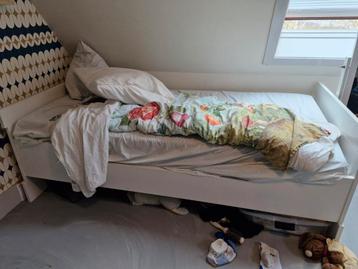 Eenpersoonsbed Bopita 90x200 met matras en lattenbodem