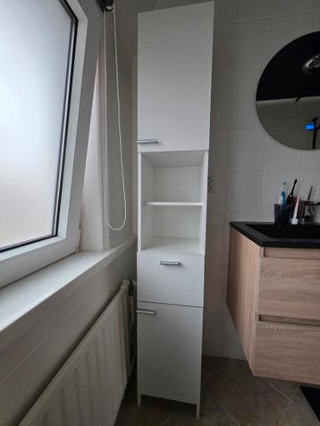 Badkamerkast 185.5hx31.3bx33.0d