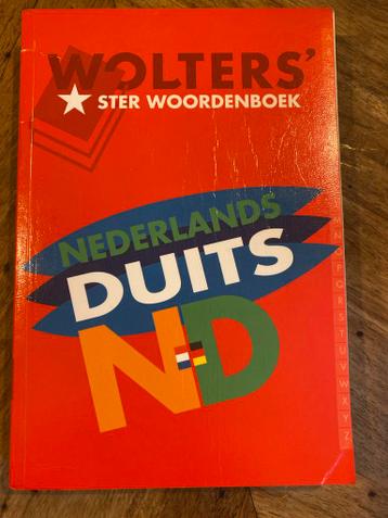 Wolters' Ster Woordenboek Nederlands-Duits