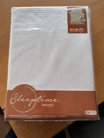 SleepTime Beauty dekbedovertrek wit 240x220 cm