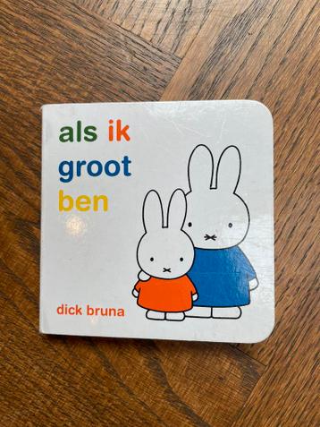 Boekje Nijntje - Als ik groot ben