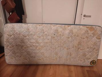 Single thick, comfortable mattress.