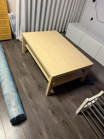 Houten salontafel 160cm breedte