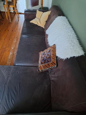 Bruine zit/loungebank...BIJNA GRATIS