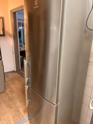 Electrolux koel vries combinatie RVS