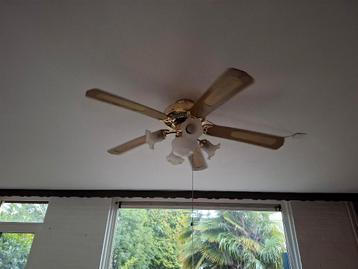 plafondventilator, 2 stuks