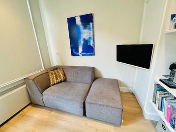 Bankelement met hocker (merk Zuiver)