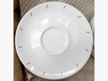 GRATIS: 25x Segafredo Zanetti espresso schotel 15cm nieuw i4