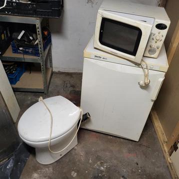 Gratis: Miele vriezer en een sanibroyeur